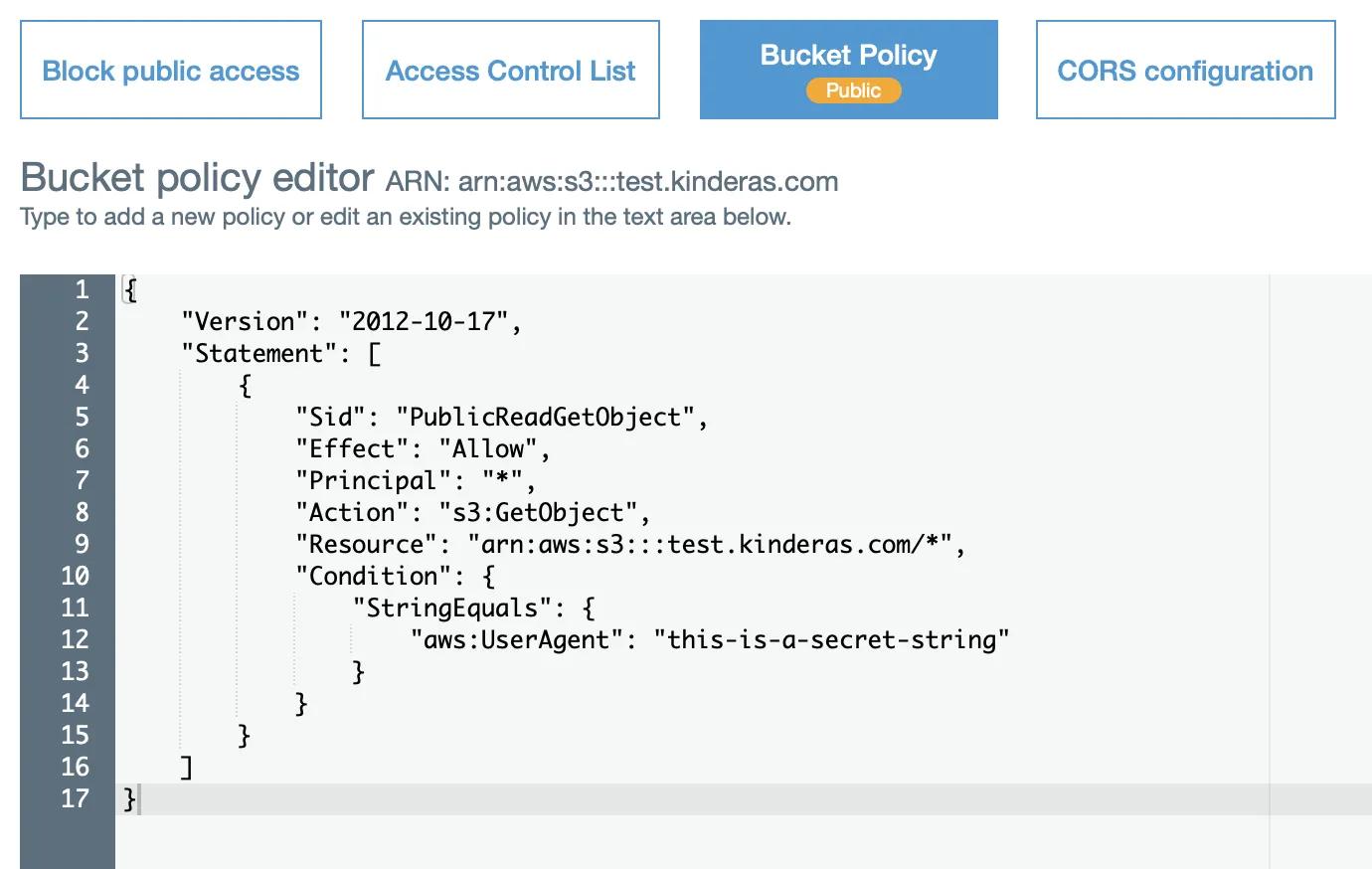 S3 Bucket permissions